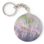 Wild bergamot beebalm flower key chain