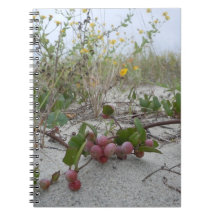 Wild Berries on the Beach Note Books