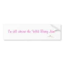 Wild Berry Jam Bumper Stickers