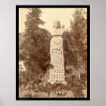 Wild Bill Hickok Monument SD 1891 posters