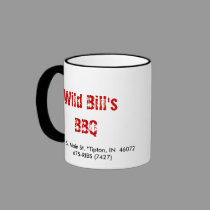 Wild Bill's BBQ mugs