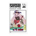 WILD BILL's BBQ postage by sharpcreations WILD BILL's BBQ postage