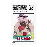WILD BILL's BBQ postage