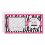 Wild Birthday Cake Photo Card Pink
