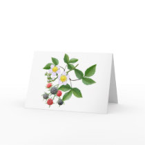 Wild Blackberries Greeting Card