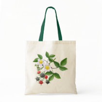 Wild Blackberries Tote Bag by twopurringcats Wild Blackberries Tote Bag