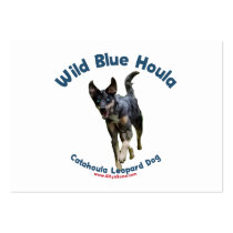 Wild Blue Catahoula Dog Business Card