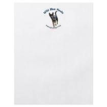 Wild Blue Catahoula Dog Custom Flyer