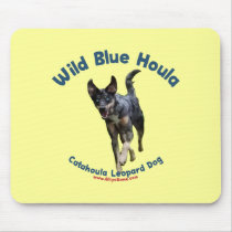 Wild Blue Catahoula Dog Mousepads