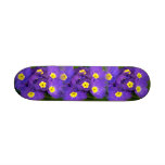 "Wild Blue Primroses" Skateboard