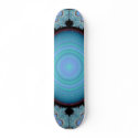 Wild Blue Skateboard by darshe40 Wild Blue Skateboard