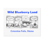 Wild Blueberry Land Postcards