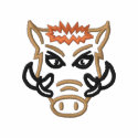 Wild Boar embroidered shirts by ZazzleEmbroidery Wild Boar embroidered shirts