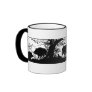 Wild Boar, Wild Pigs, Rooting in Forest