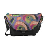 Wild Bold Colorful Abstract - Gliftex Messenger Bags