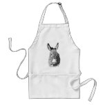 standard_apron - This adorable wild burro illustration is perfect for donkey lovers.: Sizes Available colors: white standard_apron - This adorable wild burro illustration is perfect for donkey lovers.: Sizes Available colors: white