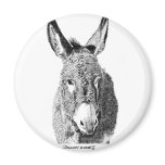 round_magnet - This adorable wild burro illustration is perfect for donkey lovers.: Sizes Available colors: 0 round_magnet - This adorable wild burro illustration is perfect for donkey lovers.: Sizes Available colors: 0
