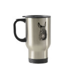 steel_mug - This adorable wild burro illustration is perfect for donkey lovers.: Sizes Available colors: steel steel_mug - This adorable wild burro illustration is perfect for donkey lovers.: Sizes Available colors: steel