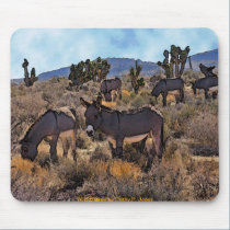Wild Burros Mousepad mousepads