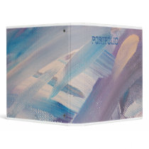Wild Canvas Vinyl Binder
