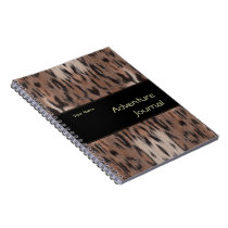 Wild Cat Adventure Journal Spiral Notebook