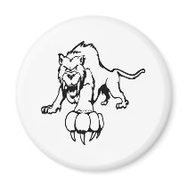 Wild cat, wildcat, bobcat, cat, panther, puma, mou magnets by WhiteTiger_LLC Wild cat, wildcat, bobcat, cat, panther, puma, mou magnets