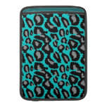 wild cat with changeable background color sleeves for MacBook air