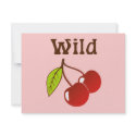 Wild Cherries invitations