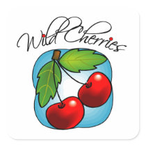 Wild Cherries Stickers