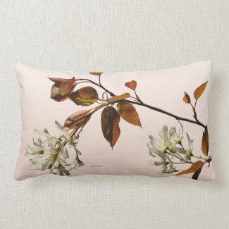 Wild Cherry Blossoms Pillow