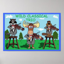 Wild Classical Trio Print