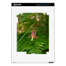 Wild Columbine iPad 3 Skin