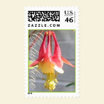 Wild Columbine Stamp stamps