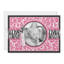 Wild Cupcake CP Invitation Card B1