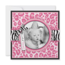 Wild Cupcake CP Invitation Square B1
