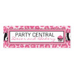 Wild Cupcake Skinny Business Card