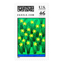 Wild Daffodils postage