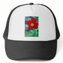 Wild Dahlia, Machu Picchu flowers Trucker Hat