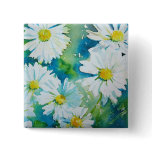 Wild Daisies Pinback Button