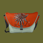 Wild Digital Sunflower Rickshaw Messenger Bag messenger bags