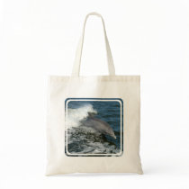 Wild Dolphin Small Eco Tote Canvas Bag