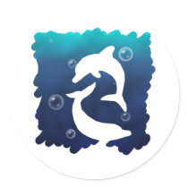 Wild Dolpin Sticker