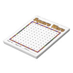 Wild Dot Game Notepad
