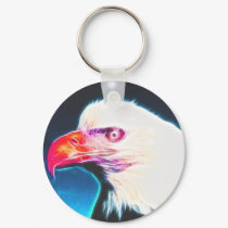 Wild *Eagle* Spirit Poster Print keychains by MidnightDreamer Wild *Eagle* Spirit Poster Print keychains