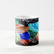 Wild flower coffee mug