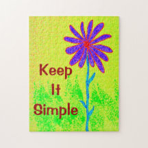 Wild Flower Keep It Simple Puzzles