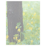 Wild flowers and tree, Sherbrooke, Quebec, Canada Letterhead Template