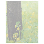 Wild flowers and tree, Sherbrooke, Quebec, Canada Letterhead Template