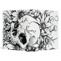 Wild Flowers Vinyl Binder