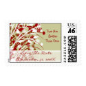 Wild Flowers Christian Wedding Save the Date postage by samack Wild Flowers Christian Wedding Save the Date postage